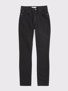 Abercrombie High Rise Modern Skinny Jean Black